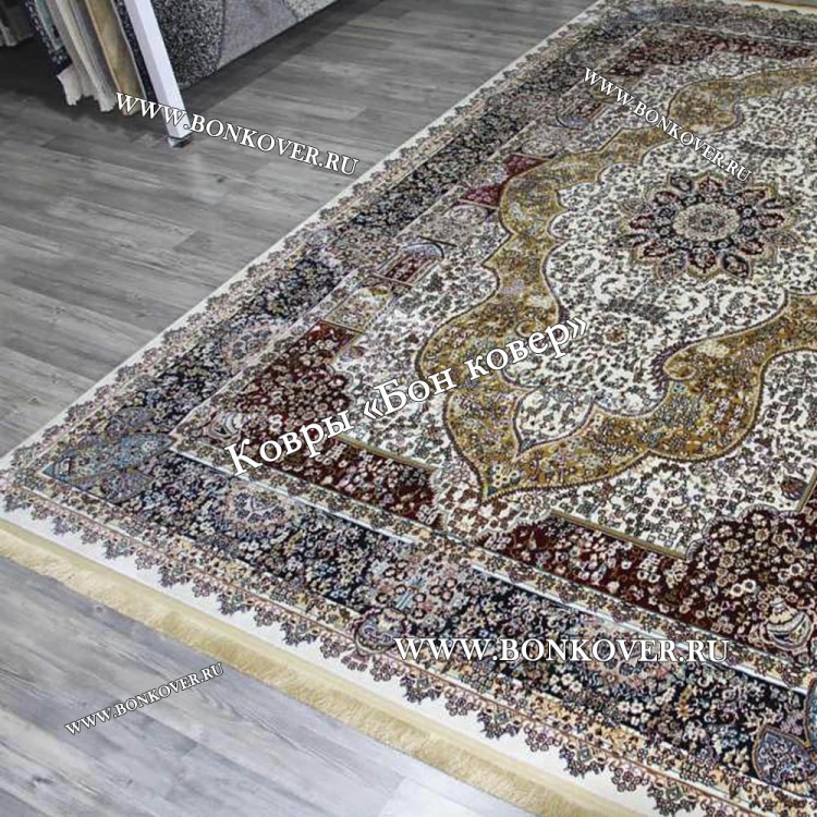 Восточный Ковер Для Гостиной Медальон Дизайн 28770