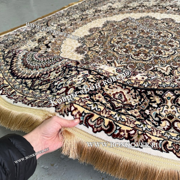 Овальный Ковер с Восточным Узором Медальон Арт 30346