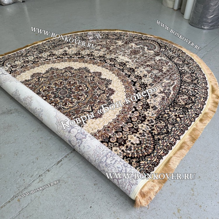 Овальный Ковер с Восточным Узором Медальон Арт 30346