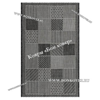 Безворсовый ковер дизайн 78 Серый