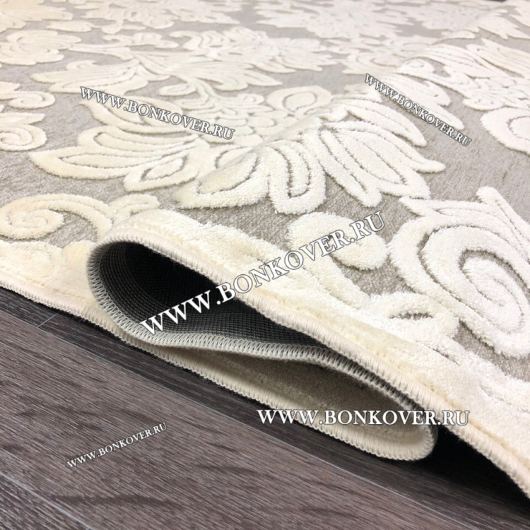 Белый Круглый Ковер Для Гостиной Дизайн 30539