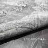 Современный Турецкий Ковер Дизайн 188 Серый с Белым
