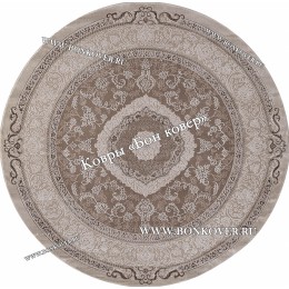 Классический ковер дизайн 82 Бежево-коричневый