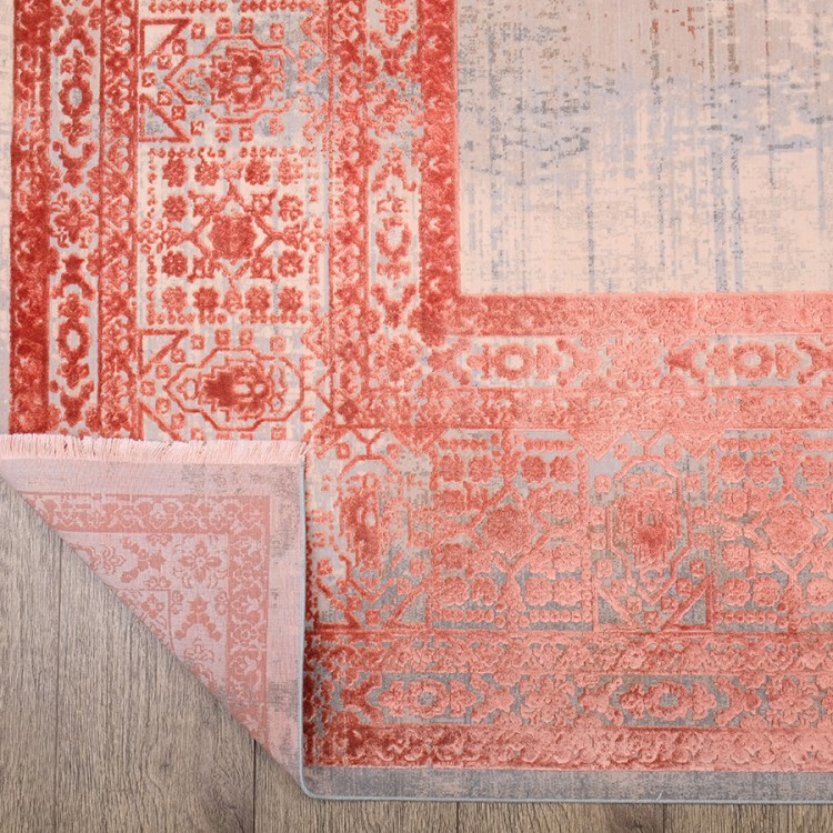 Ковер Art deco 3035A CREAM2 / ORANGE_2