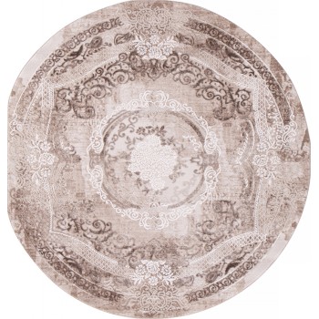 Ковер Armina 03707A BROWN / BROWN Круг