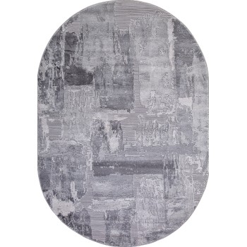 Ковер Armina 03758A GREY / GREY Овал