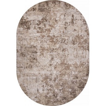 Ковер Armina 03851B BROWN / BROWN Овал