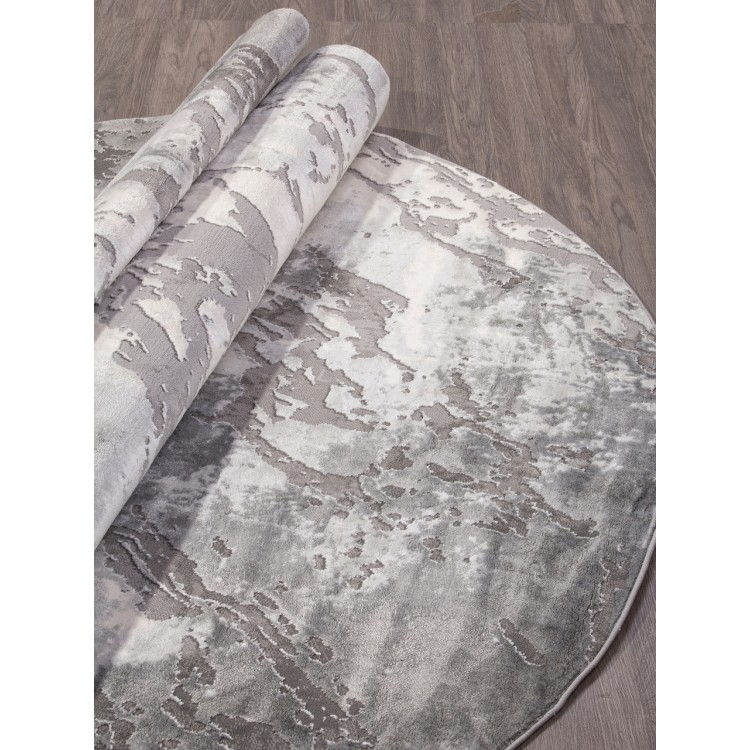 Ковер Armina 04075G GREY / GREY Овал